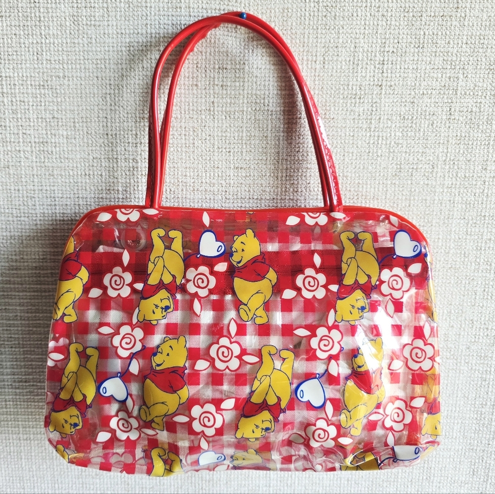 Disney Winnie The Pooh Travel Clear Small Tote Bag